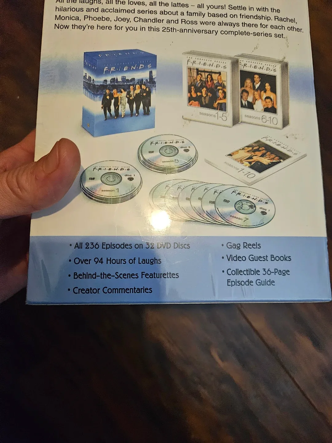 Friends: The Complete Series Collection (25th Anniversary/DVD) image indicator(4)