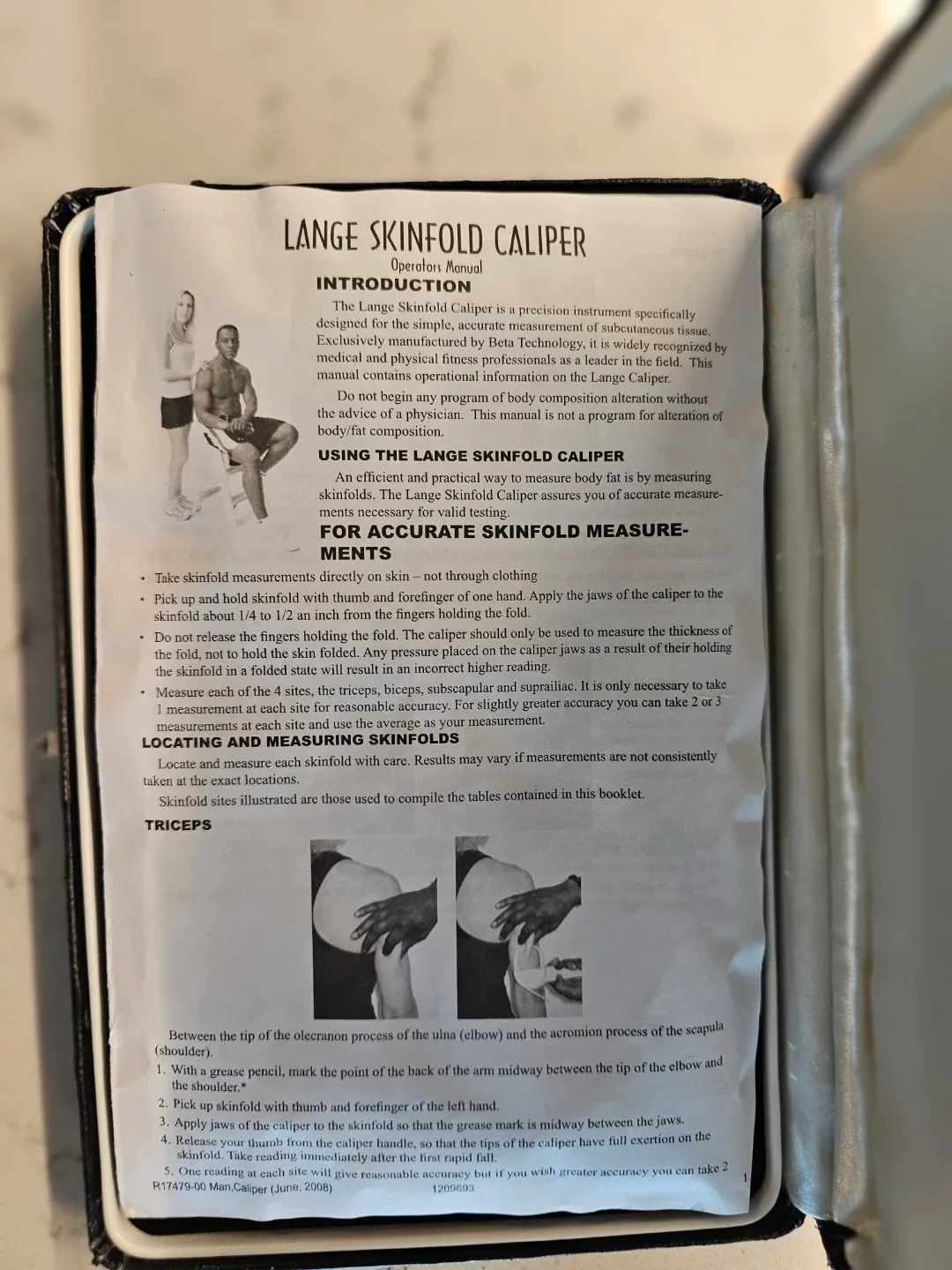 Lange Skinfold Caliper image indicator(2)