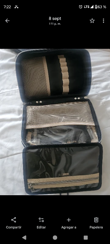 Black Cosmetic Bag - photo 2