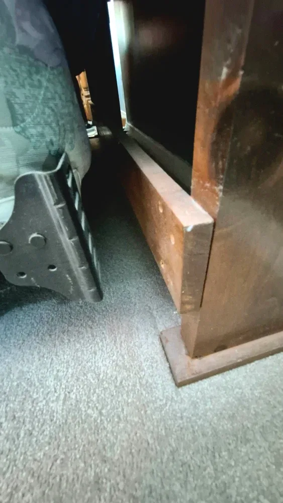 Wooden Headboard with Shelves image indicator(3)