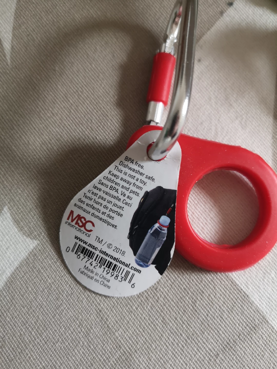 Joie Carabiner Clip for Water Bottles