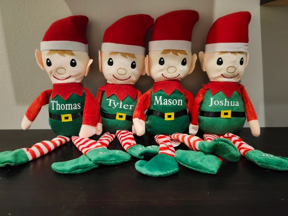 Personalized Christmas Elf Plush Toy image indicator(2)