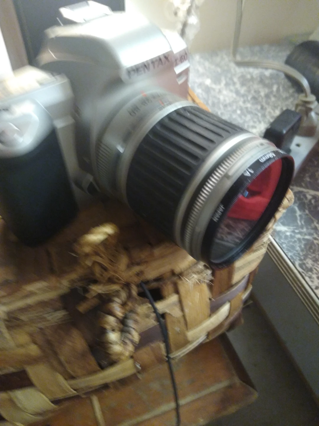 Vintage Pentax camera