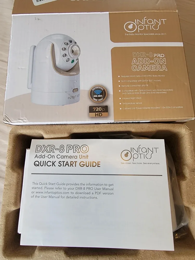 New - Infant Optics DXR-8 PRO Add-On Camera image indicator(3)