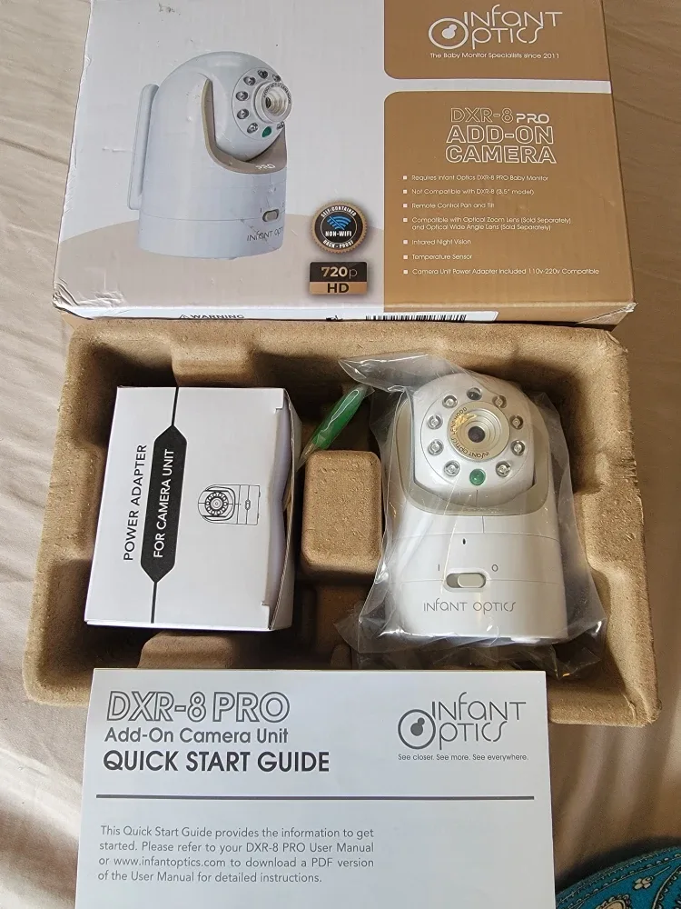 New - Infant Optics DXR-8 PRO Add-On Camera