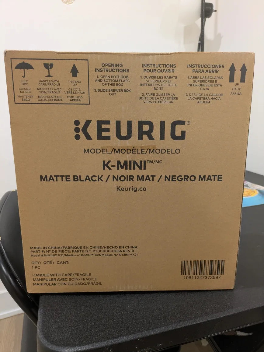 New Keurig K-Mini Single Serve Coffee Maker - Matte Black image indicator(5)