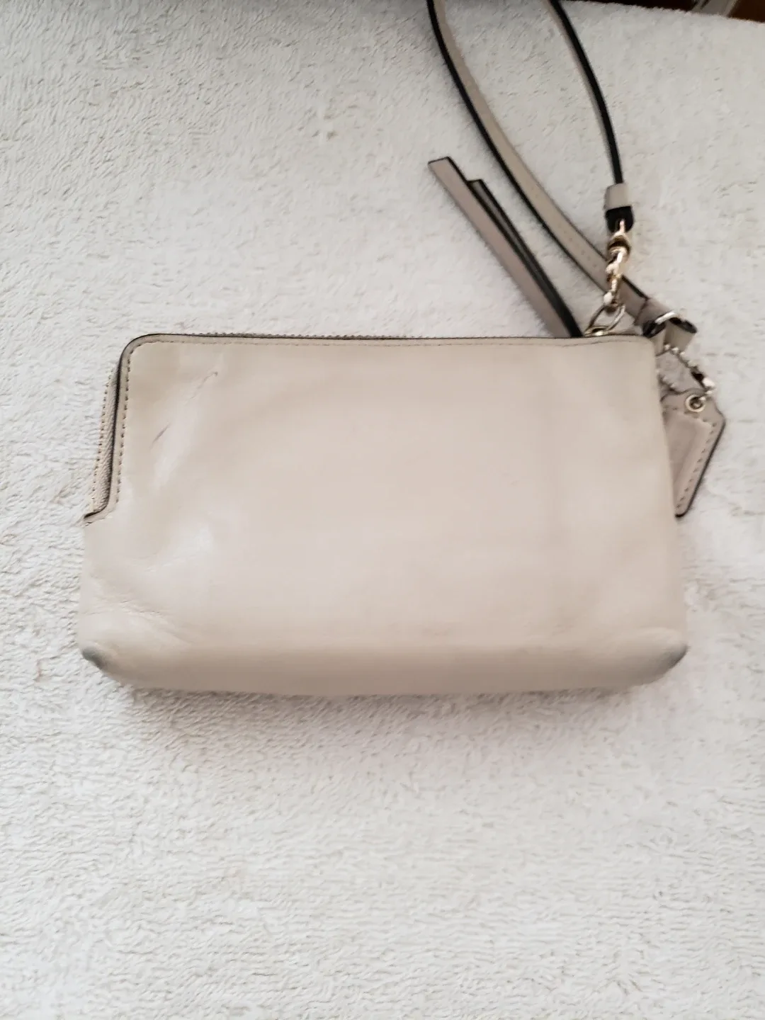 Coach Wristlet and Silver Wallet