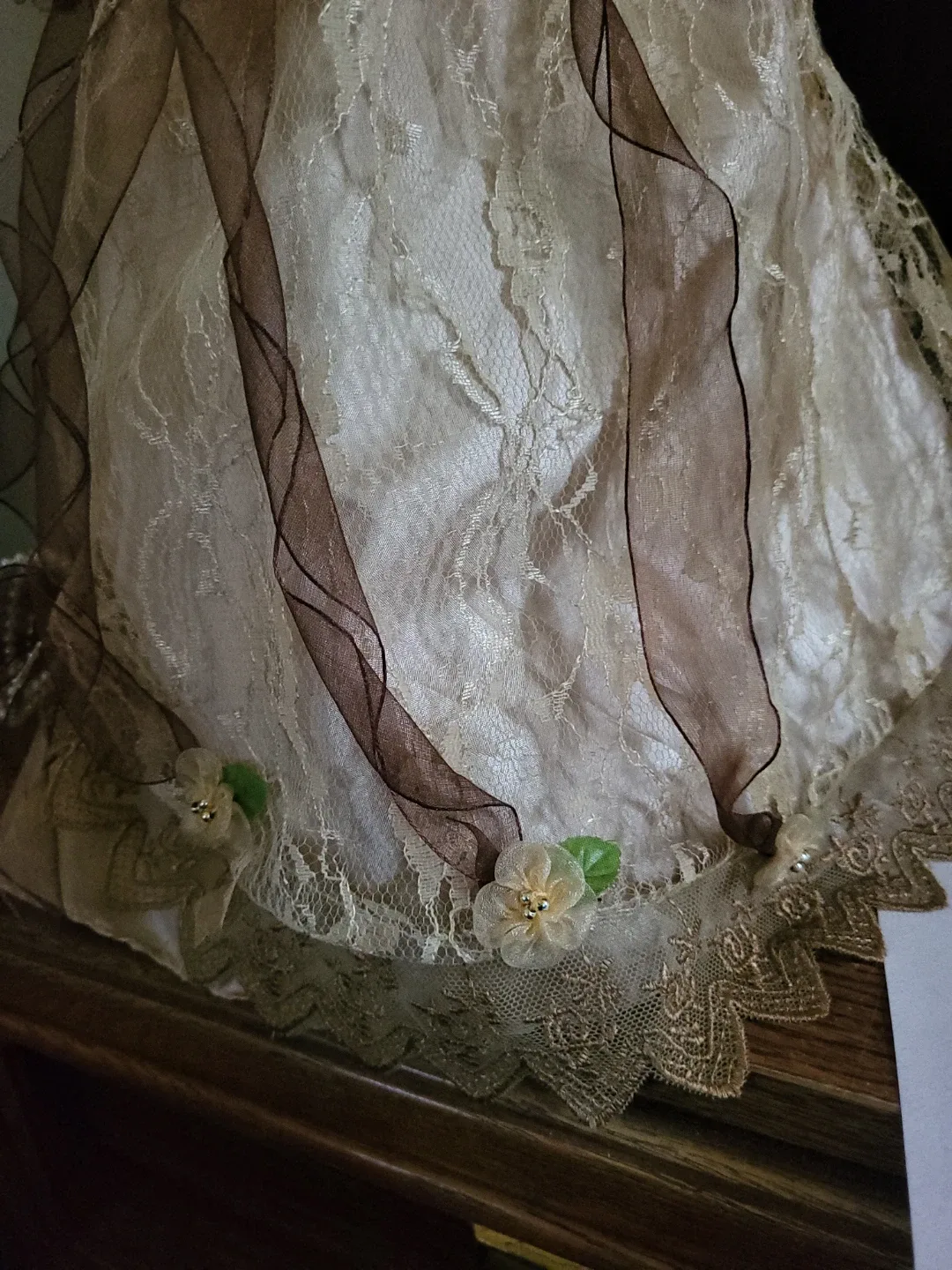 Porcelain Doll with Brown Curls image indicator(3)