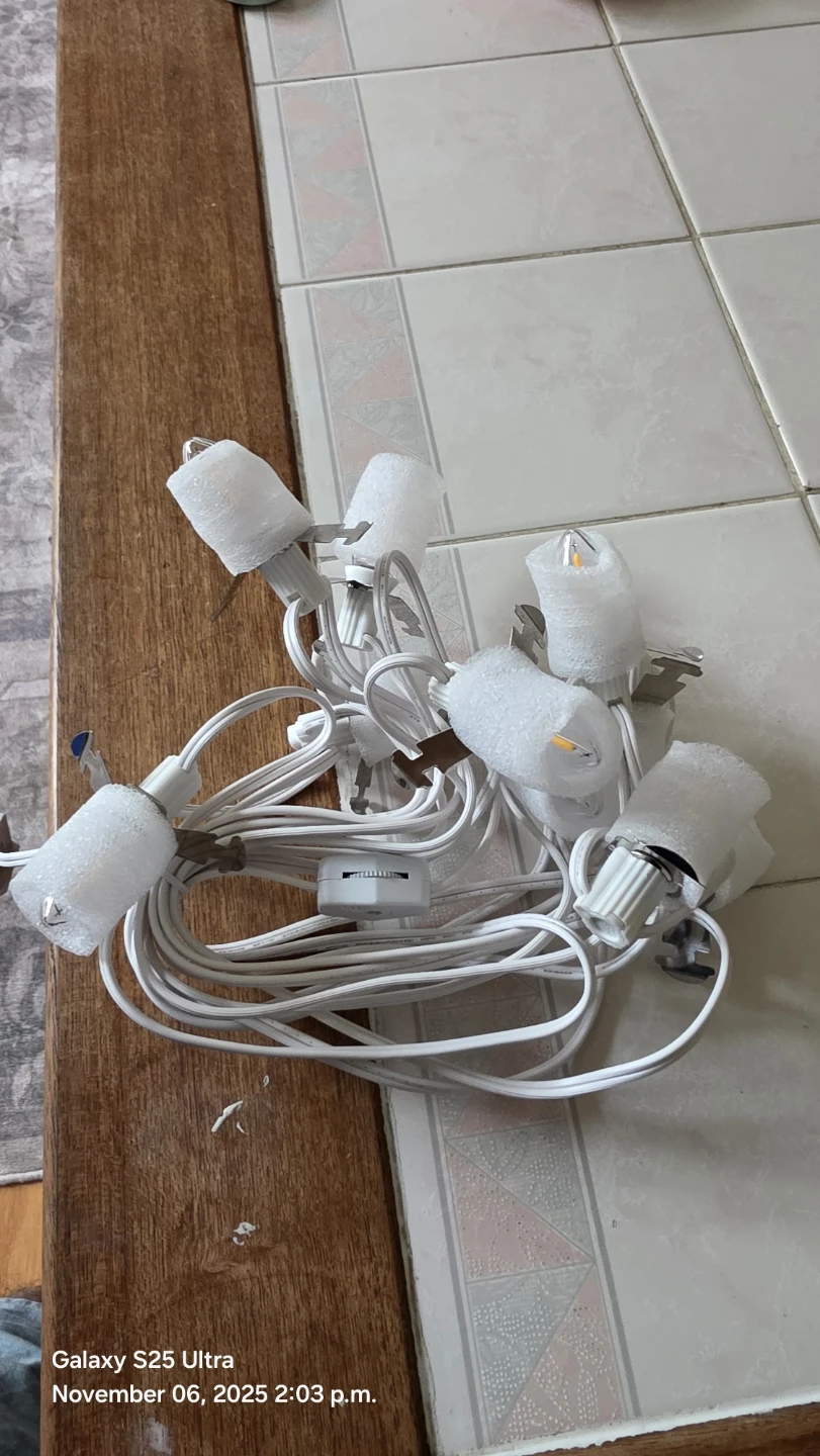 WATERGLIDE  Accessory Cord with 10  Clear Bulb - photo 3