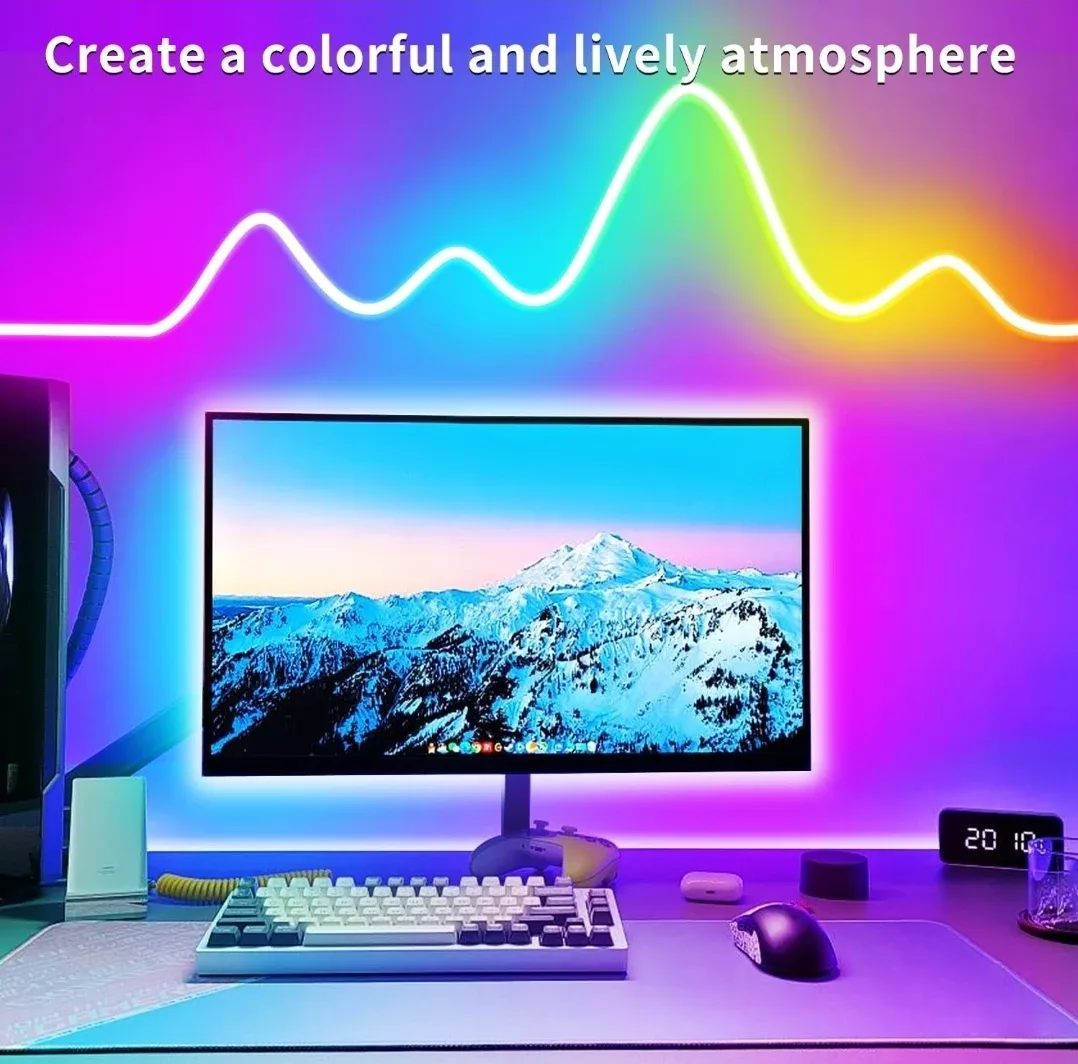 100 ft LED Neon Rope Light Strip image indicator(4)