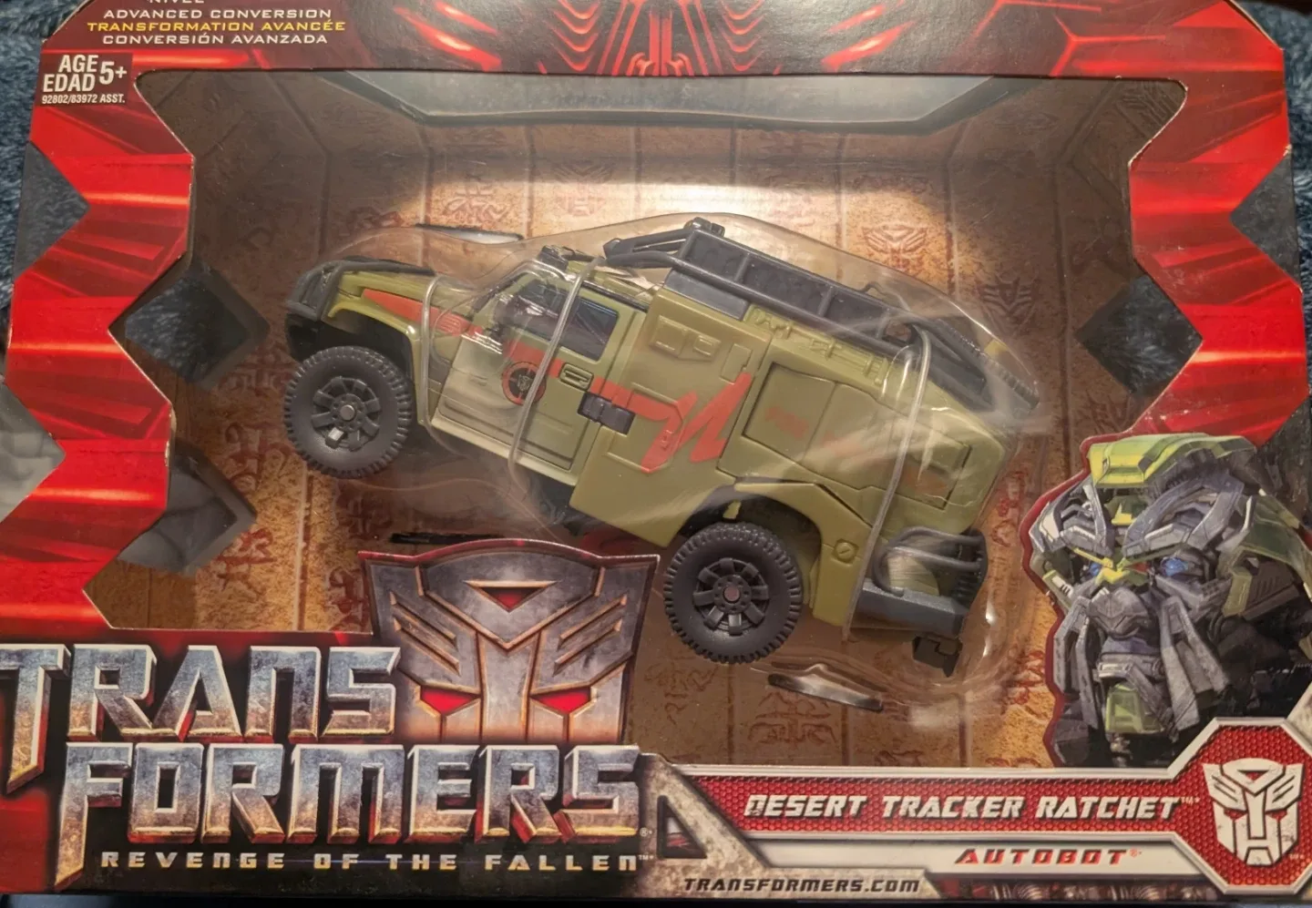 Transformers R.O.T.F. '09: Desert Tracker Ratchet