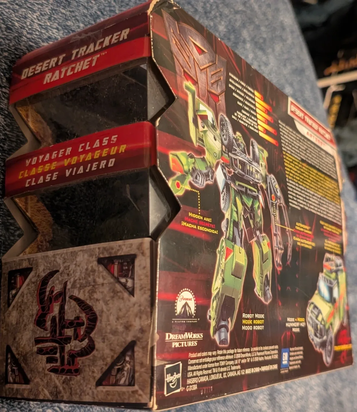 Transformers R.O.T.F. '09: Desert Tracker Ratchet image indicator(4)