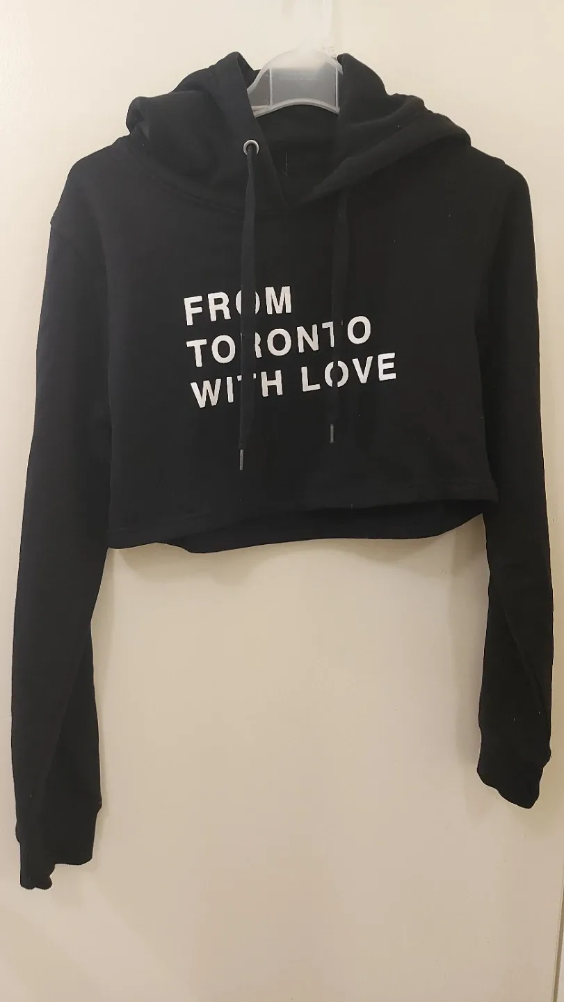 Peace Collective Crop Hoodie - XS