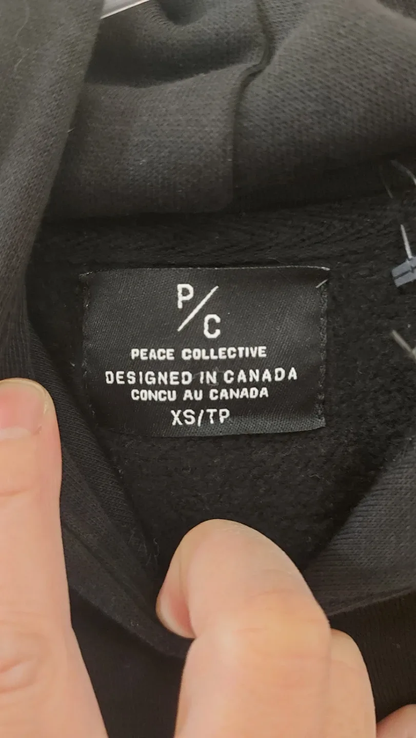 Peace Collective Crop Hoodie - XS image indicator(4)