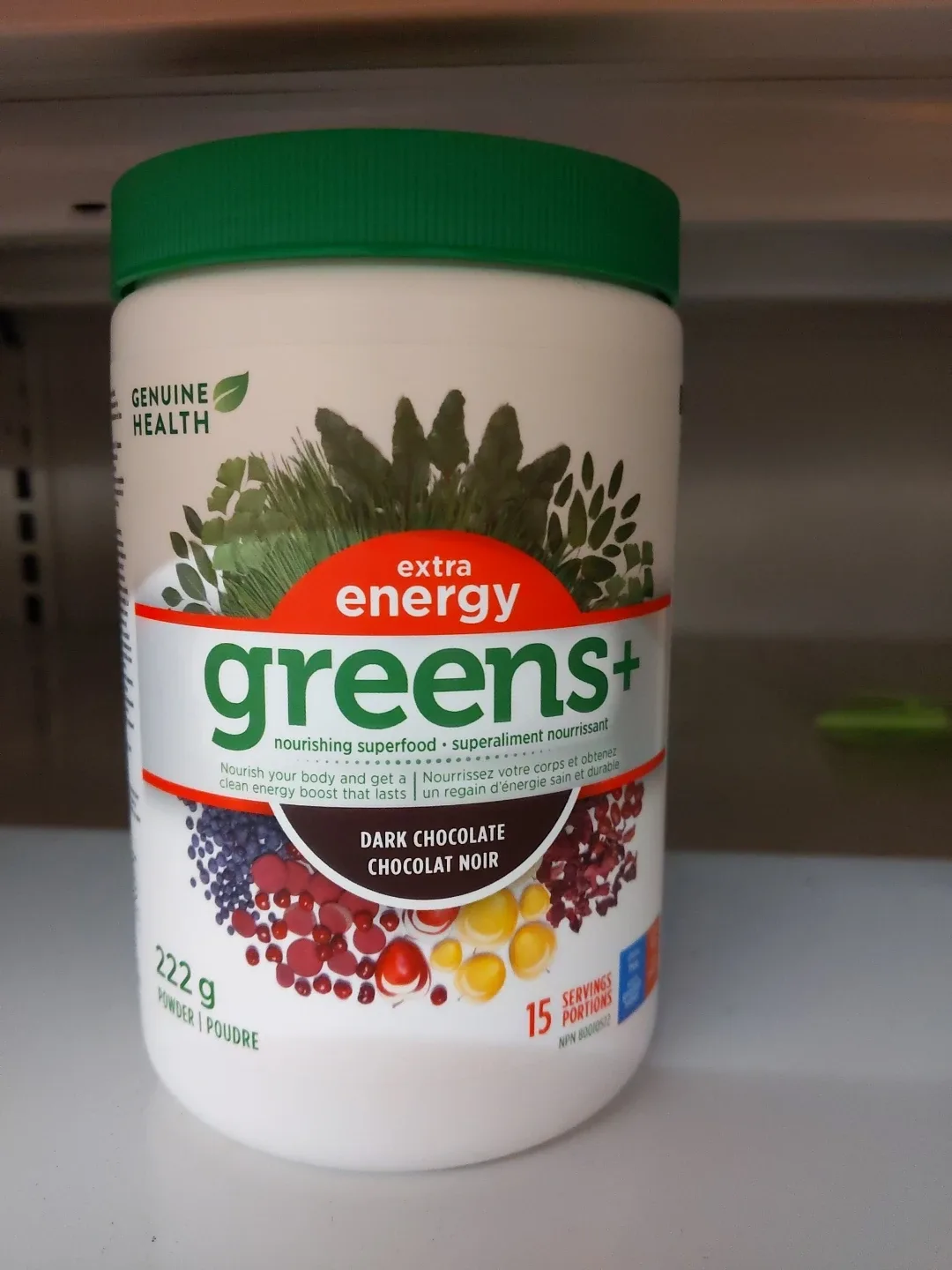 (new) Genuine Health Greens+ Extra Energy