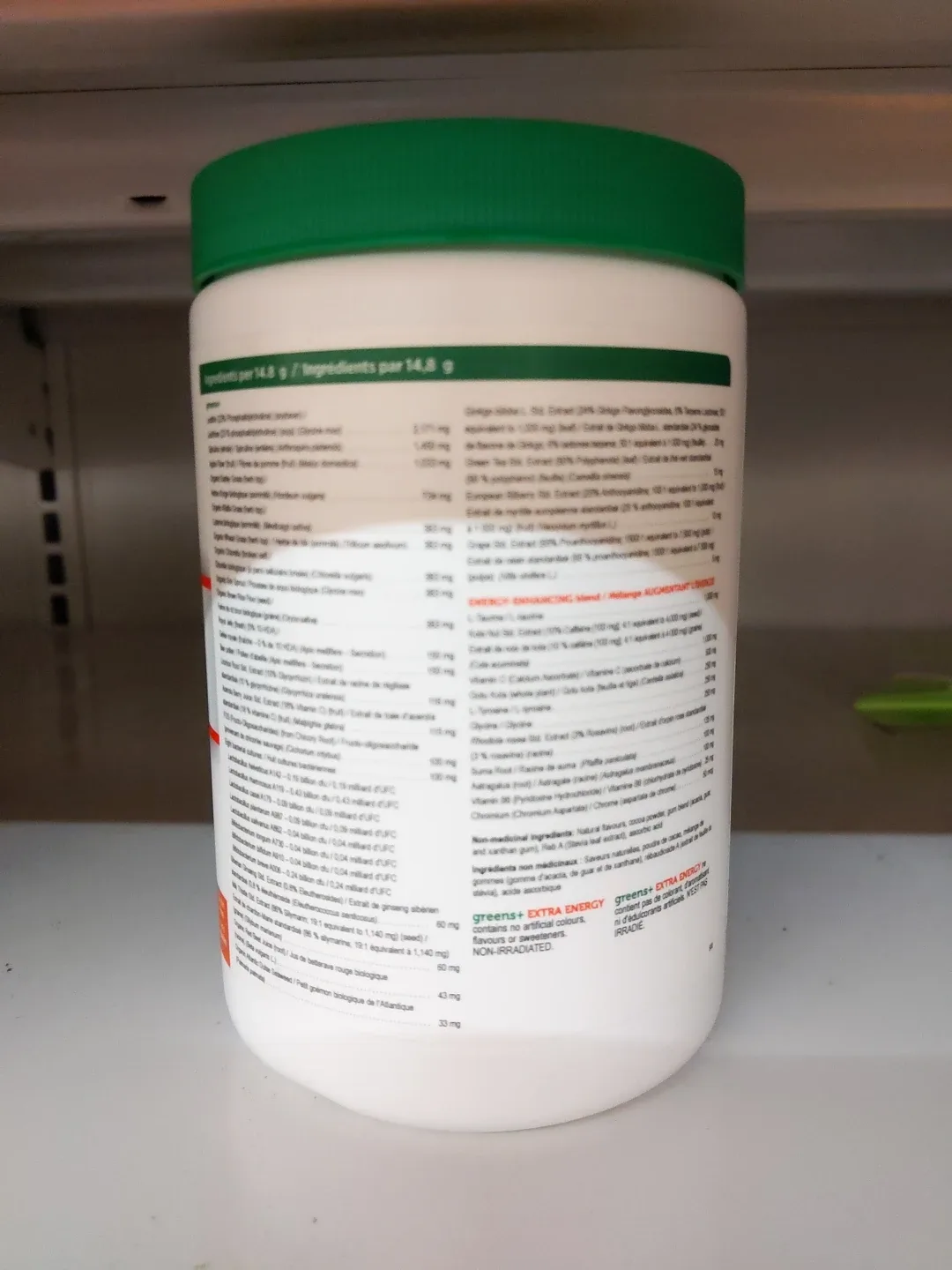 (new) Genuine Health Greens+ Extra Energy image indicator(2)