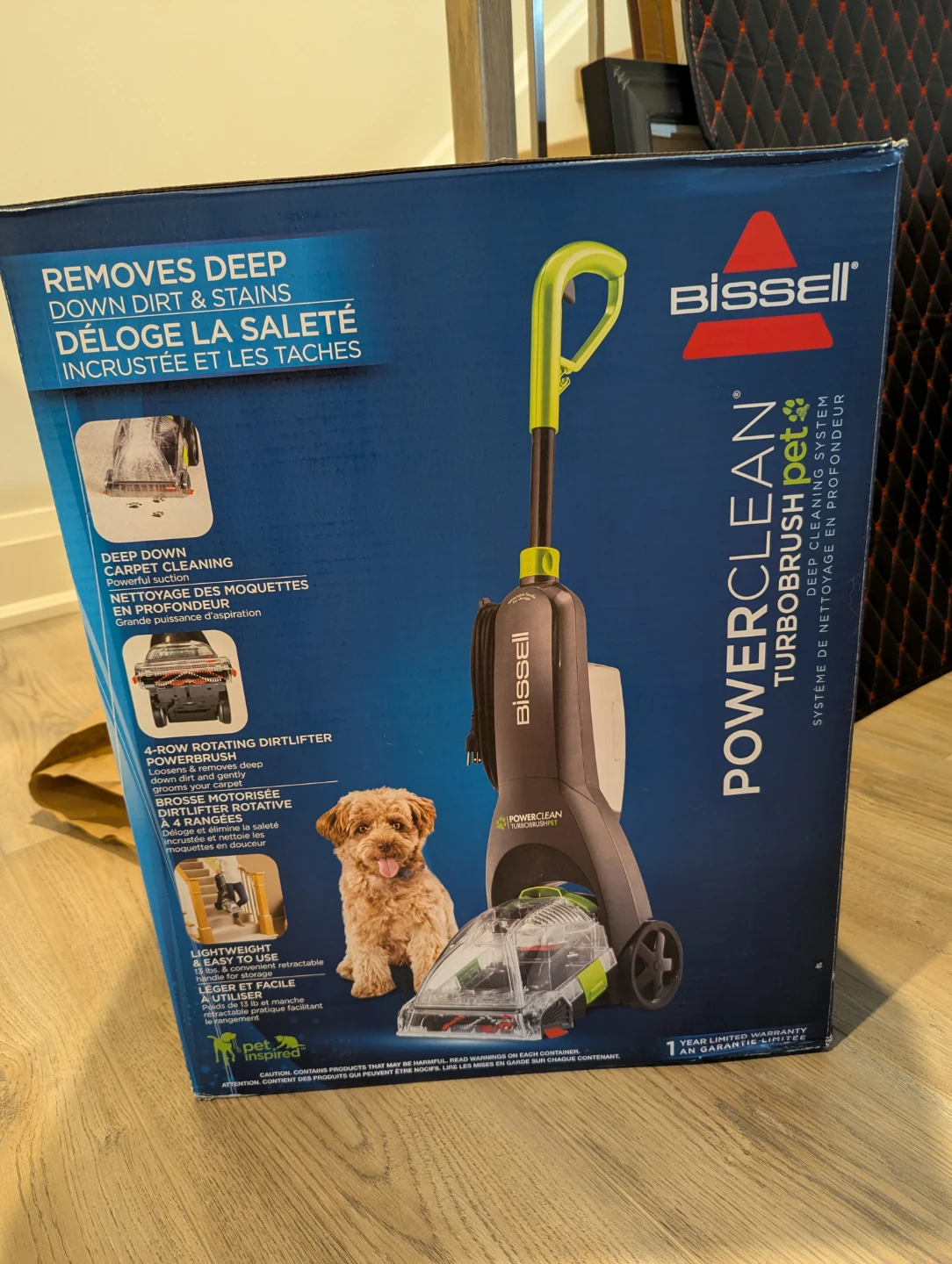 Bissell PowerClean TurboBrush Pet Carpet Cleaner