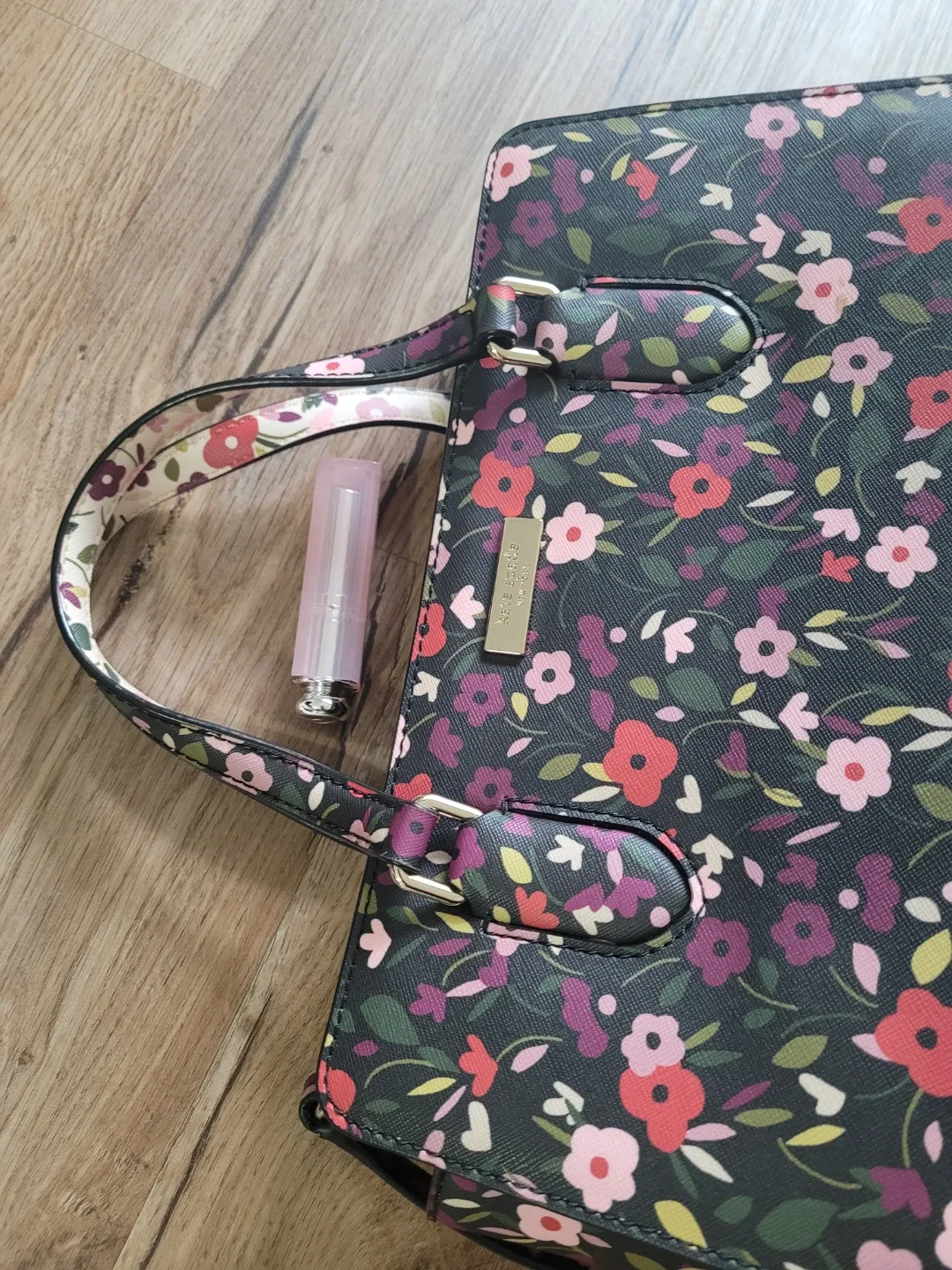 Kate Spade Floral Satchel Handbag image indicator(10)