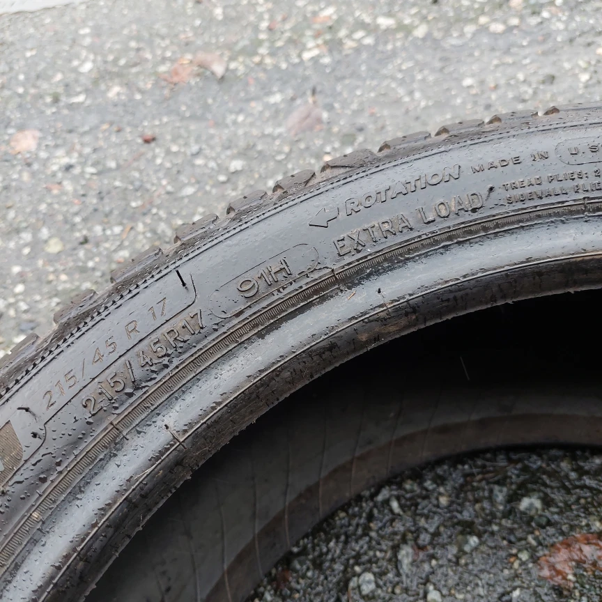 4x 215 45 17 Michelin Cross Climate 2 - photo 4