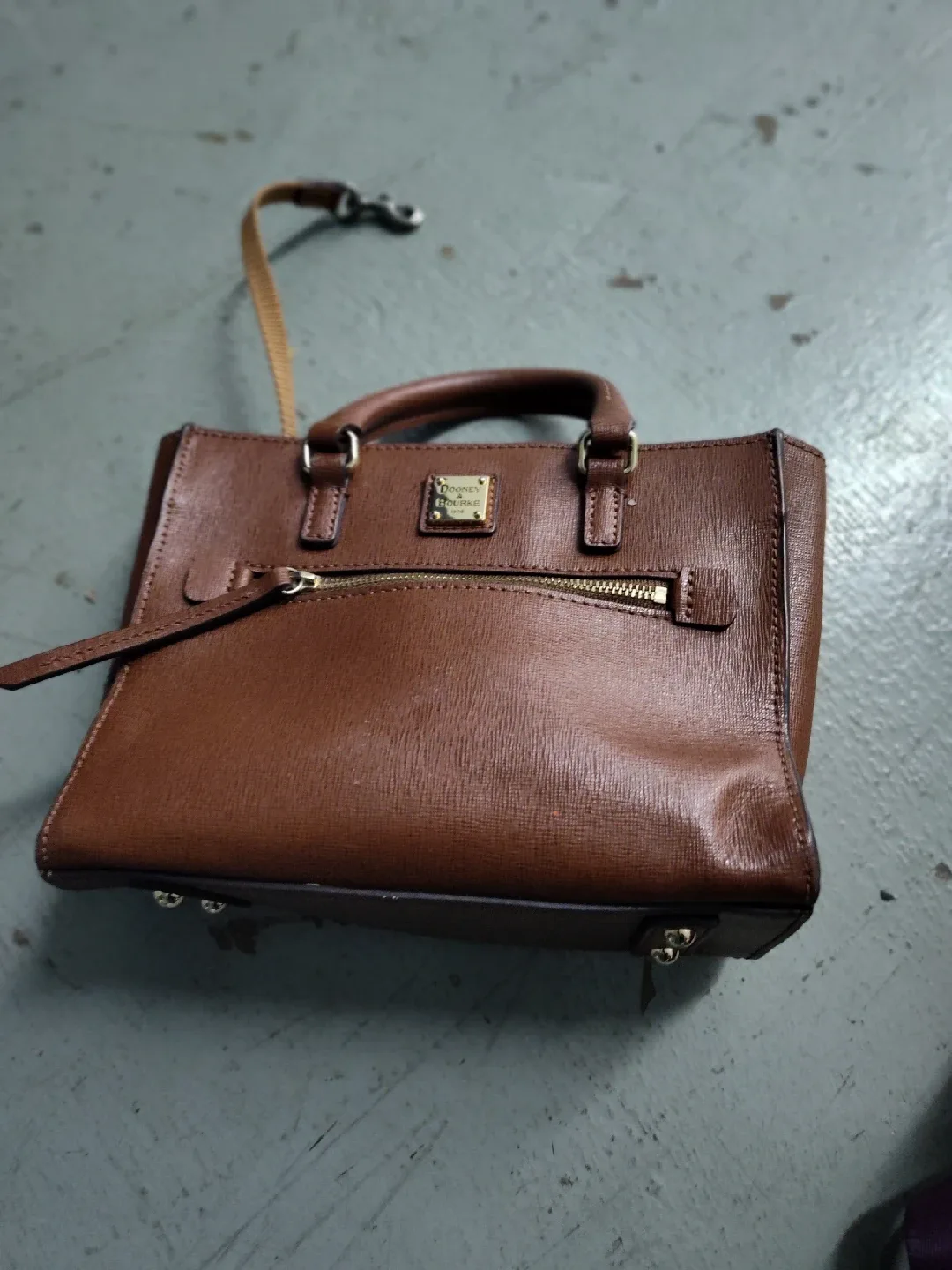 Dooney & Bourke Brown Satchel image indicator(2)