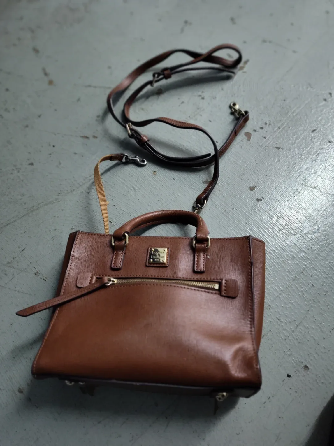 Dooney & Bourke Brown Satchel image indicator(3)