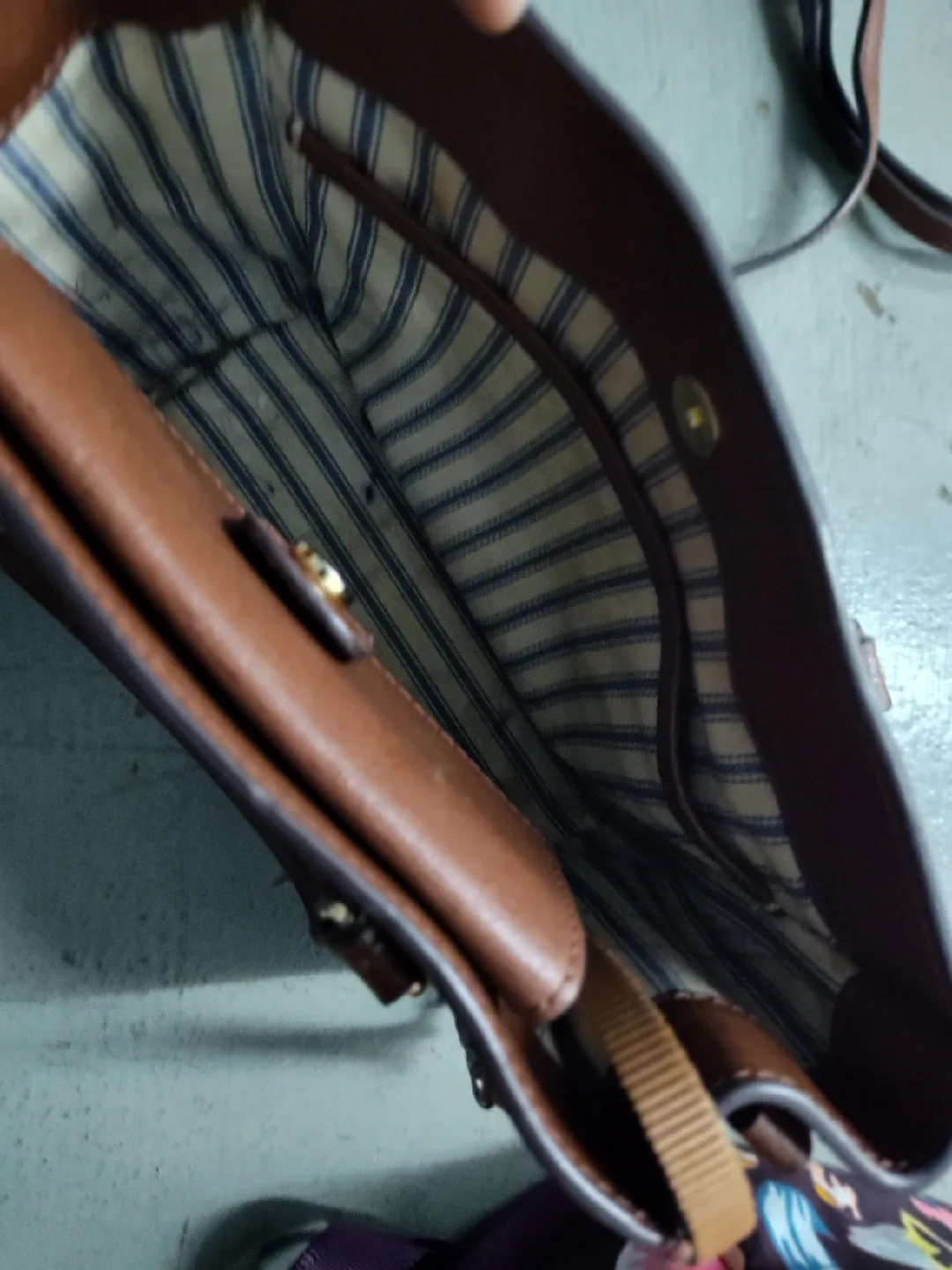 Dooney & Bourke Brown Satchel image indicator(5)