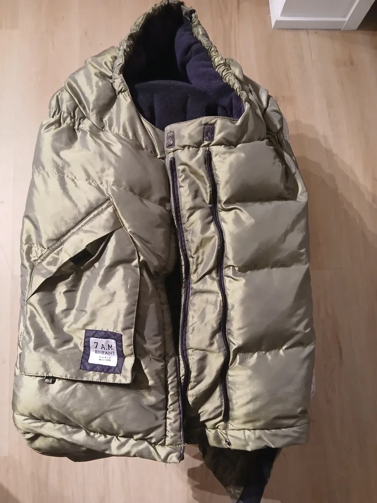 7 A.M. Enfant Cocoon Footmuff Olive