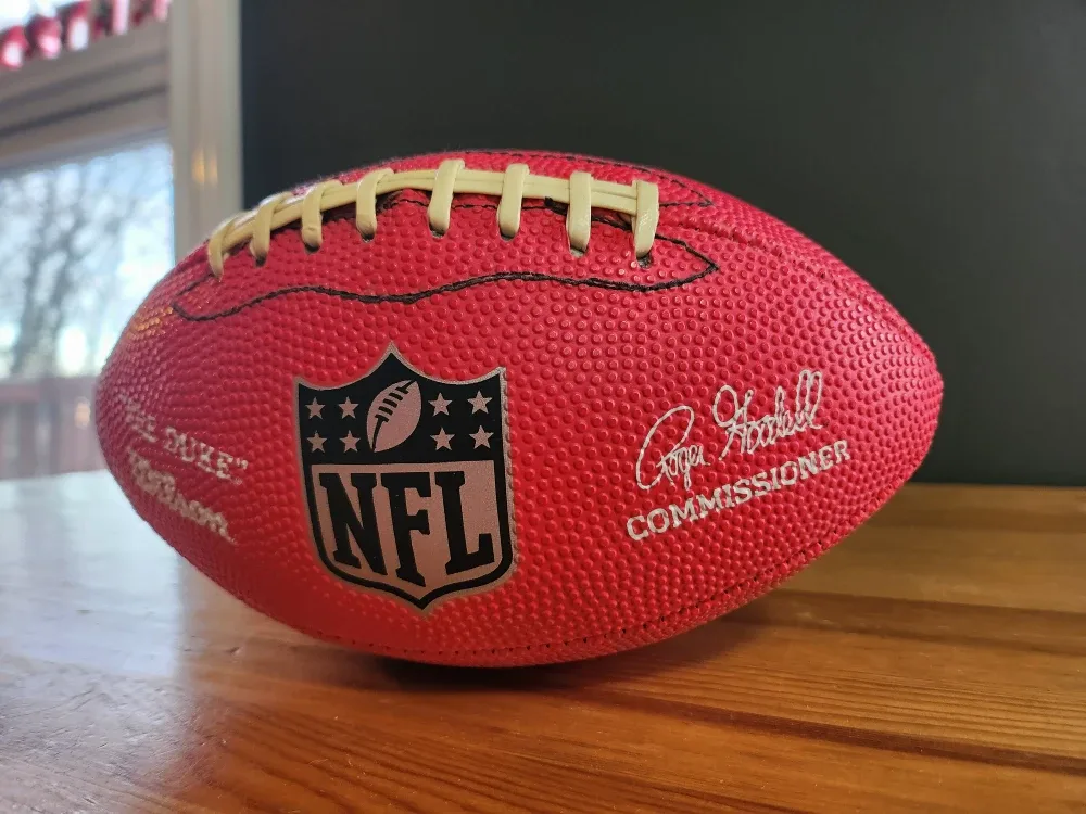 Wilson NFL Mini Footballs - Red & Green image indicator(2)