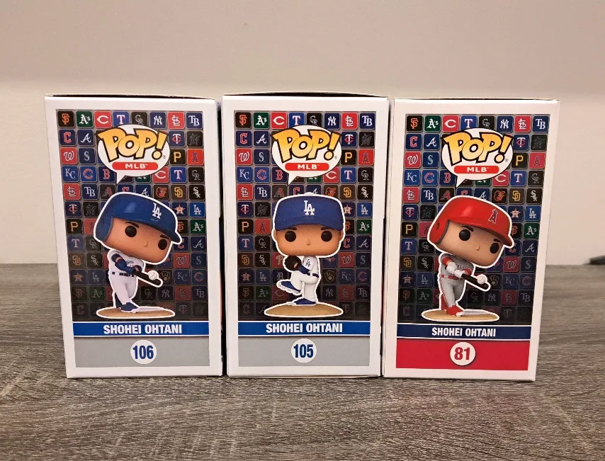 ⚾️ Shohei Ohtani ⚾️ LA Angels | LA Dodgers | Funko Pop Lot image indicator(4)