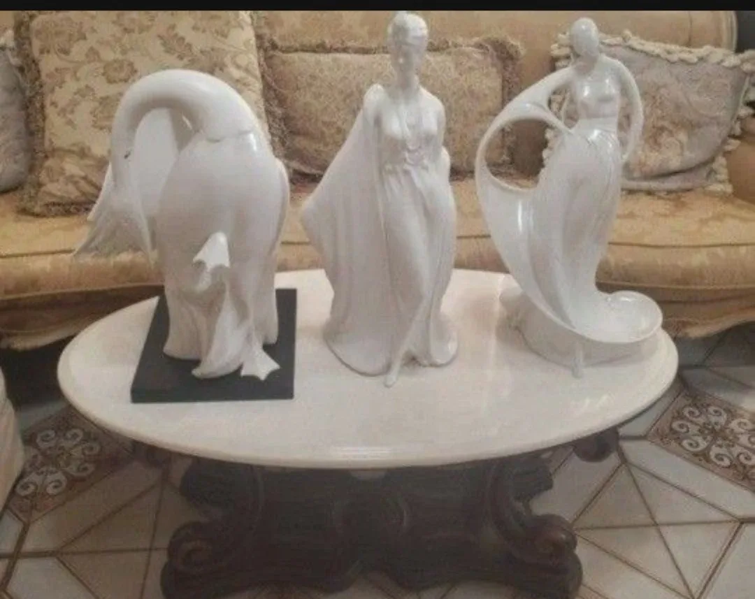 3 made in italy large porcelain figurines thumbnail