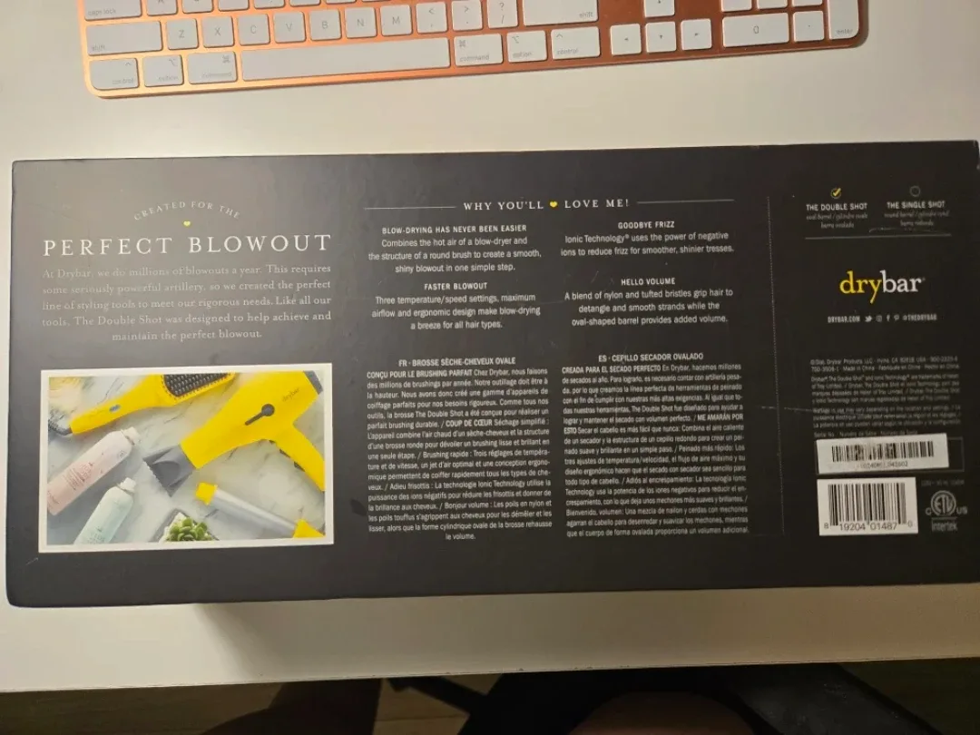 Drybar The Double Shot Blow-Dryer Brush — Brand New / Unused image indicator(3)