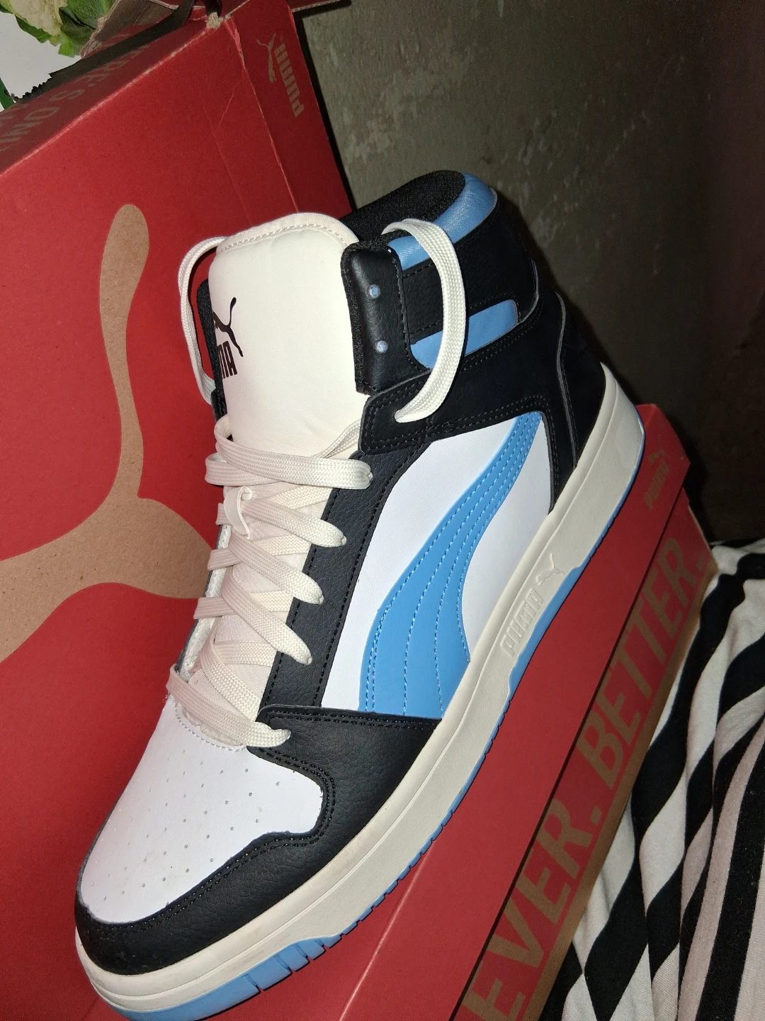 Puma Rebound Joy High Top Sneaker - photo 2