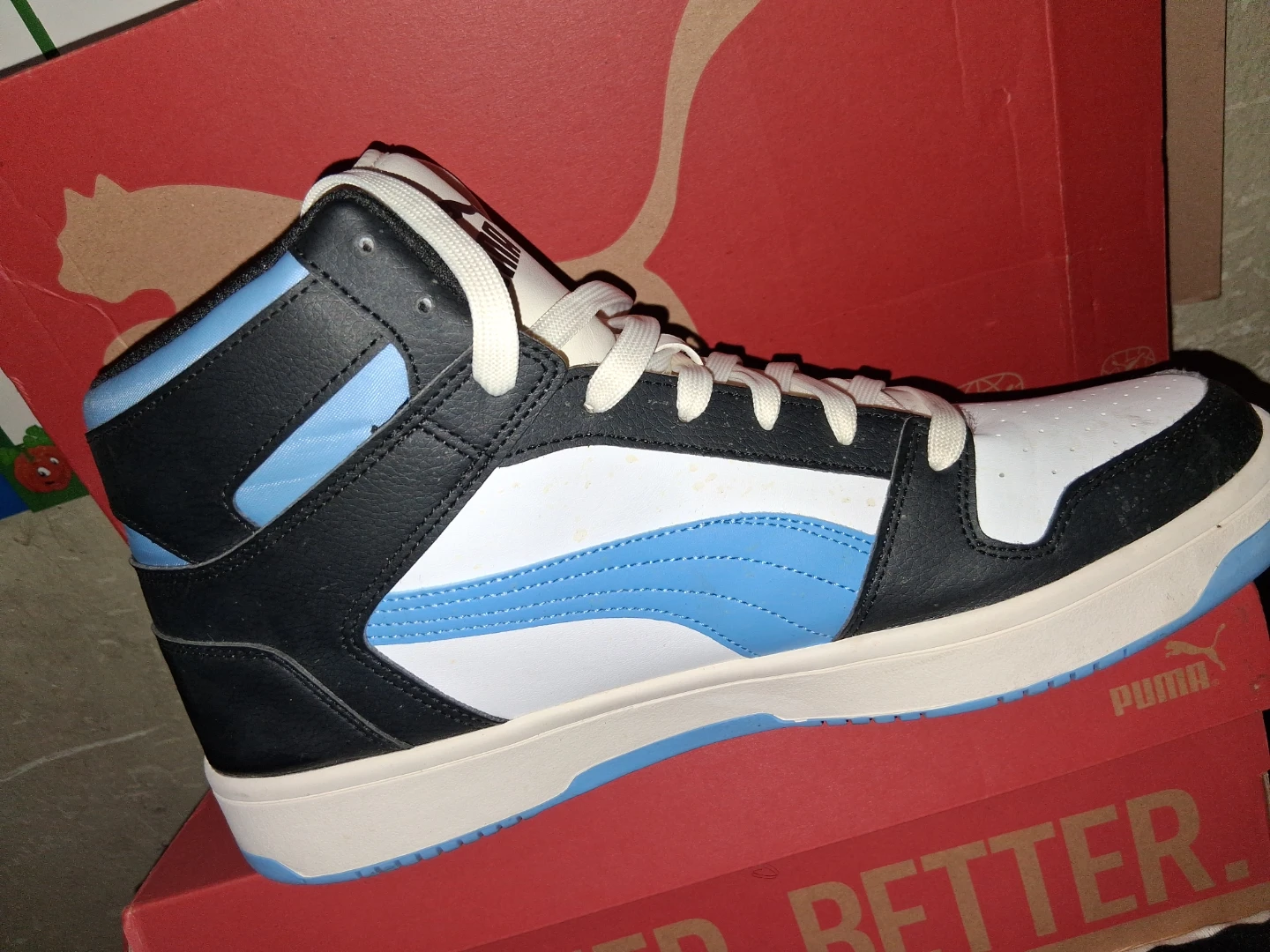 Puma Rebound Joy High Top Sneaker - photo 3