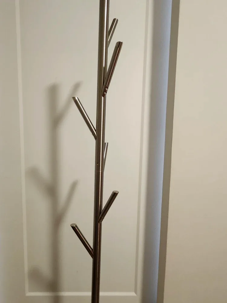 Standing Coat Rack - Silver Finish image indicator(2)