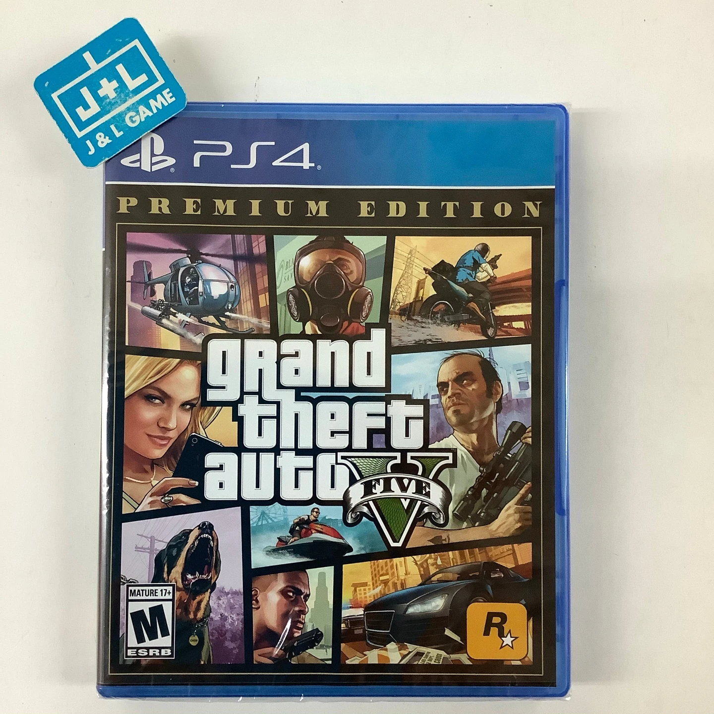 Grand Theft Auto V Premium Edition - PS4 Game