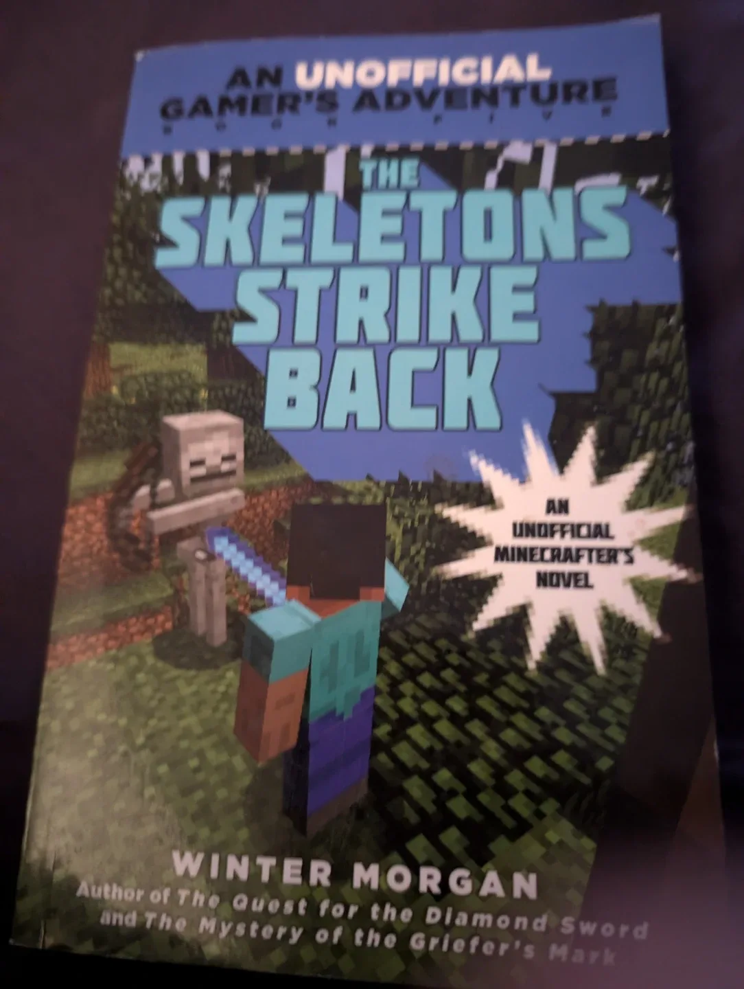 The Skeletons Strike Back Minecraft Novel