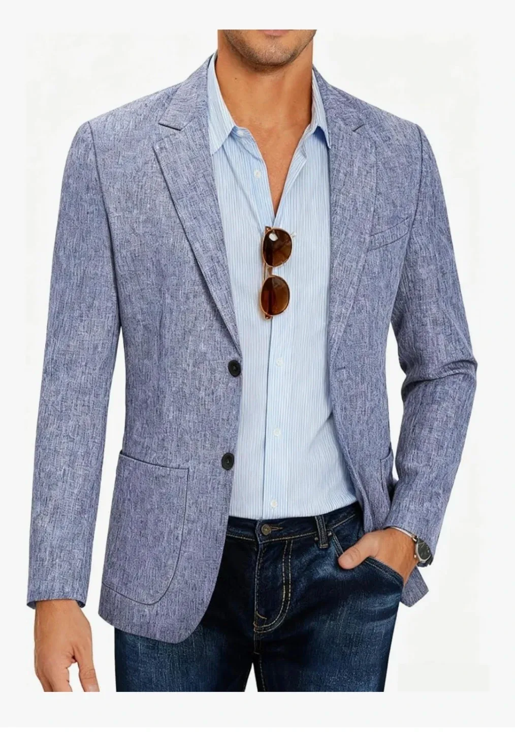 Brand New COOFANDY Men Casual Sports Coat Lightweight Blazer image indicator(2)