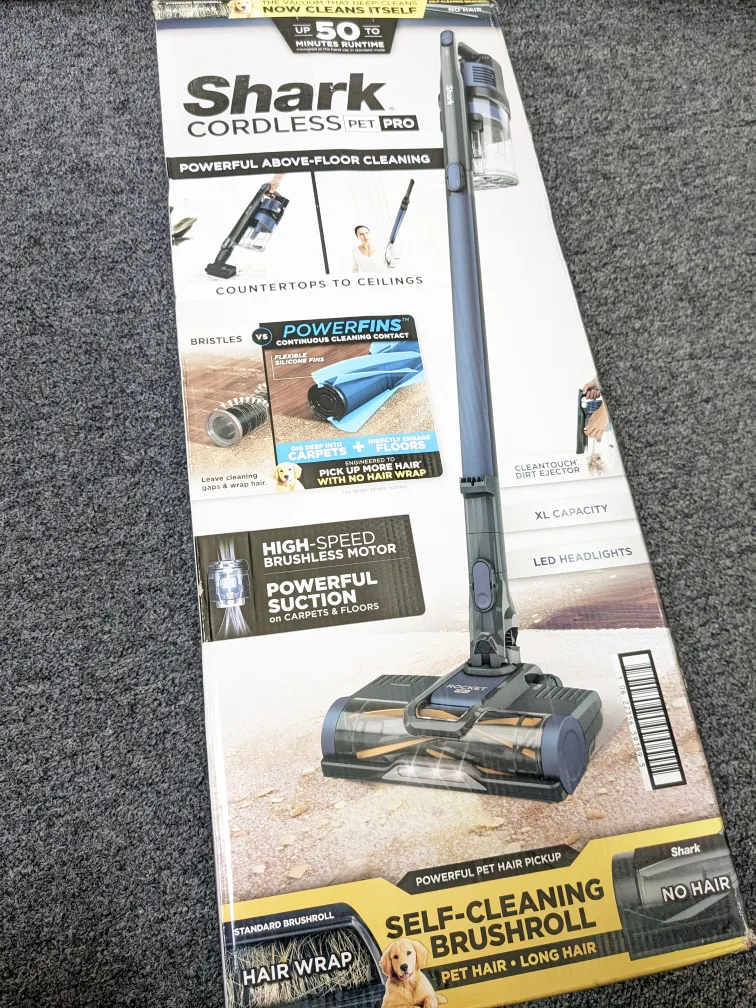 SHARK Pet-Pro Cordless Convertible Stick Vacuum Cleaner