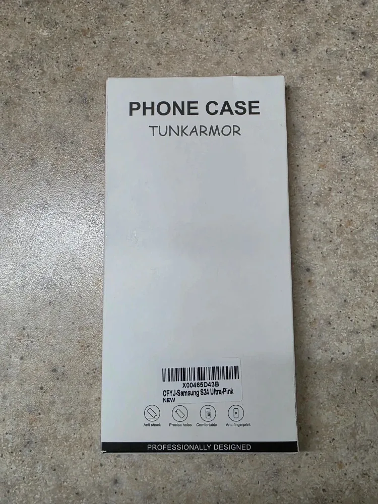 New Tunkarmor Samsung S24 Ultra Pink Phone Case