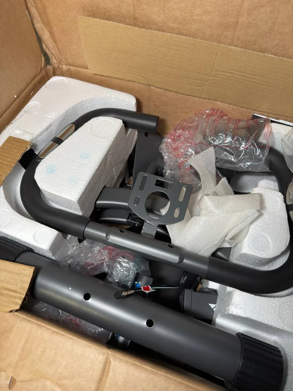 MERACH Folding Exercise Bike, Foldable Stationary Bikes for Home image indicator(4)