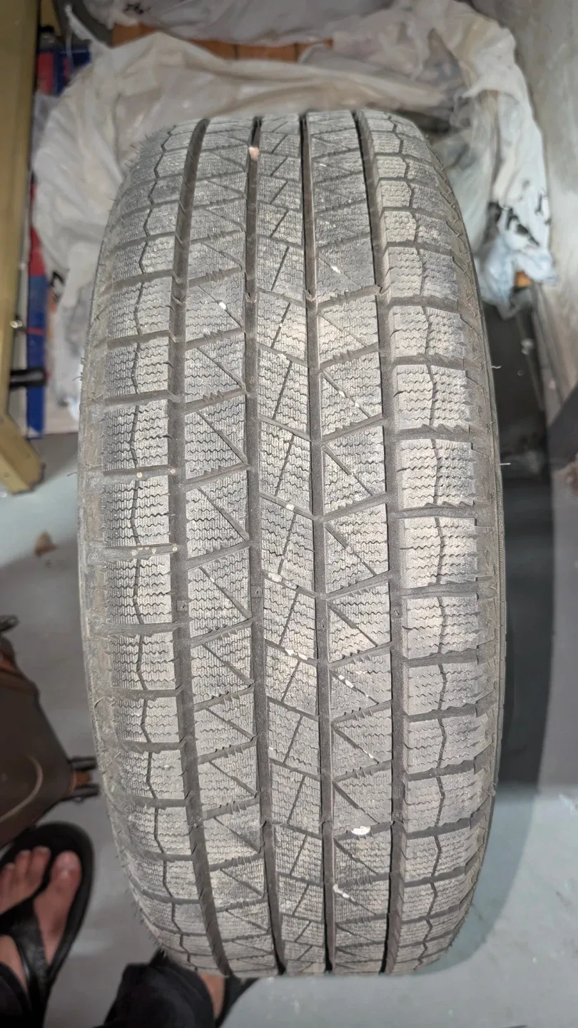 Royal Black Winter Tires 215/55R17 with Rims - New Barely Used image indicator(8)