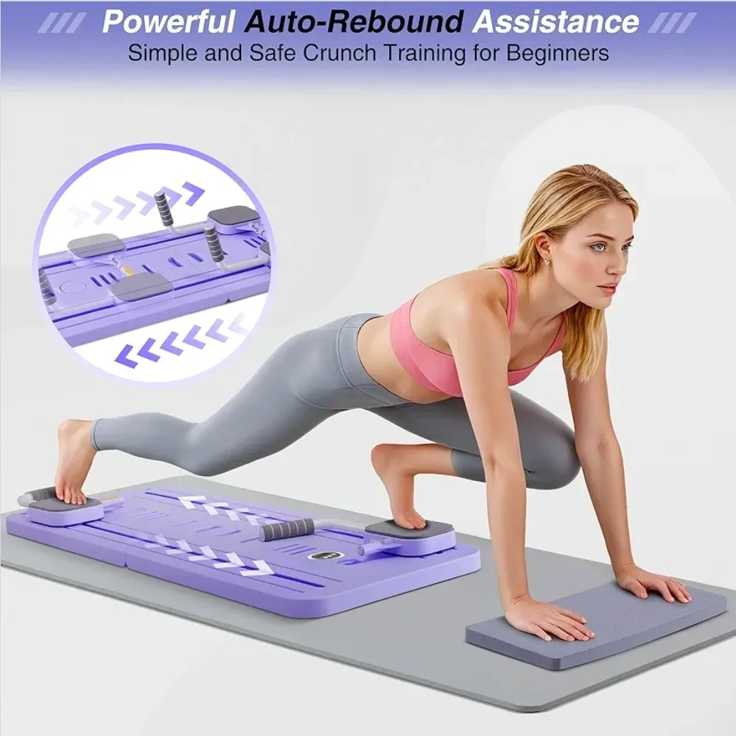 Weture Pilates Board - Foldable, Portable, Purple image indicator(5)