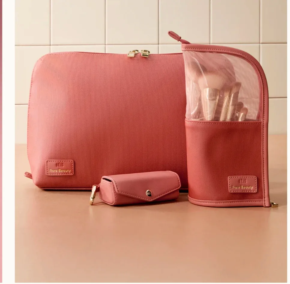 New BEIS Rare Beauty Cosmetic Pouch limited edition image indicator(3)