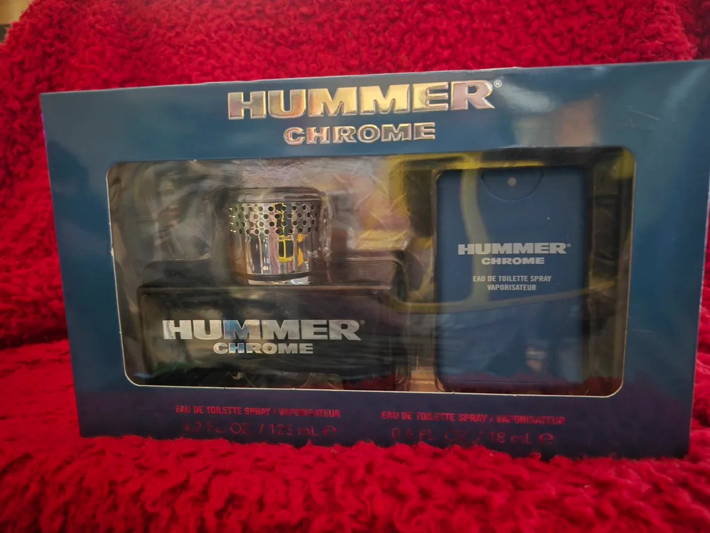 Hummer Chrome Set (4.2 fl oz & 0.6 fl oz)