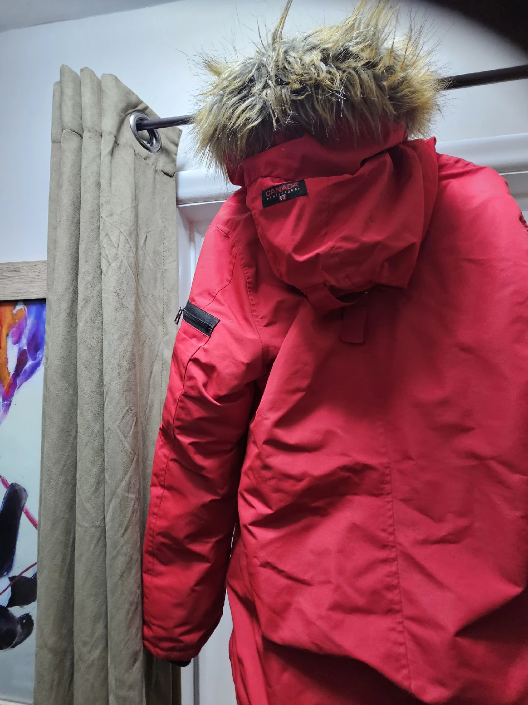 Triple Five Canada Weathergear Red Winter Jacket - Size S/P