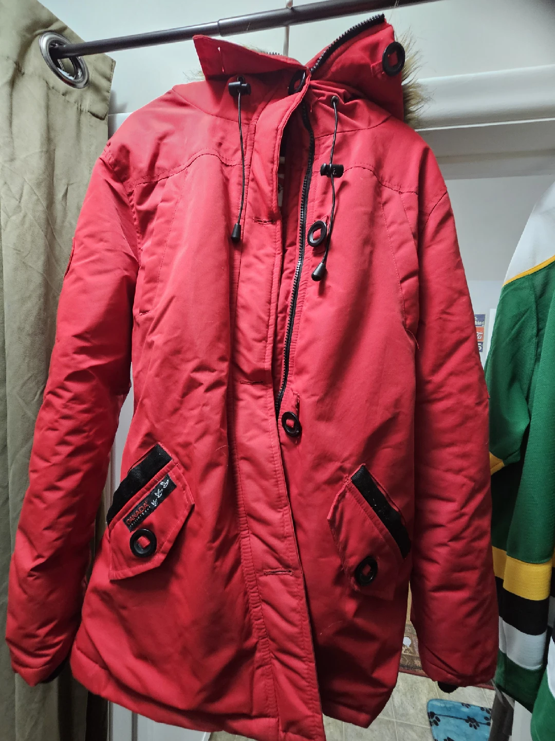 Triple Five Canada Weathergear Red Winter Jacket - Size S/P - photo 3