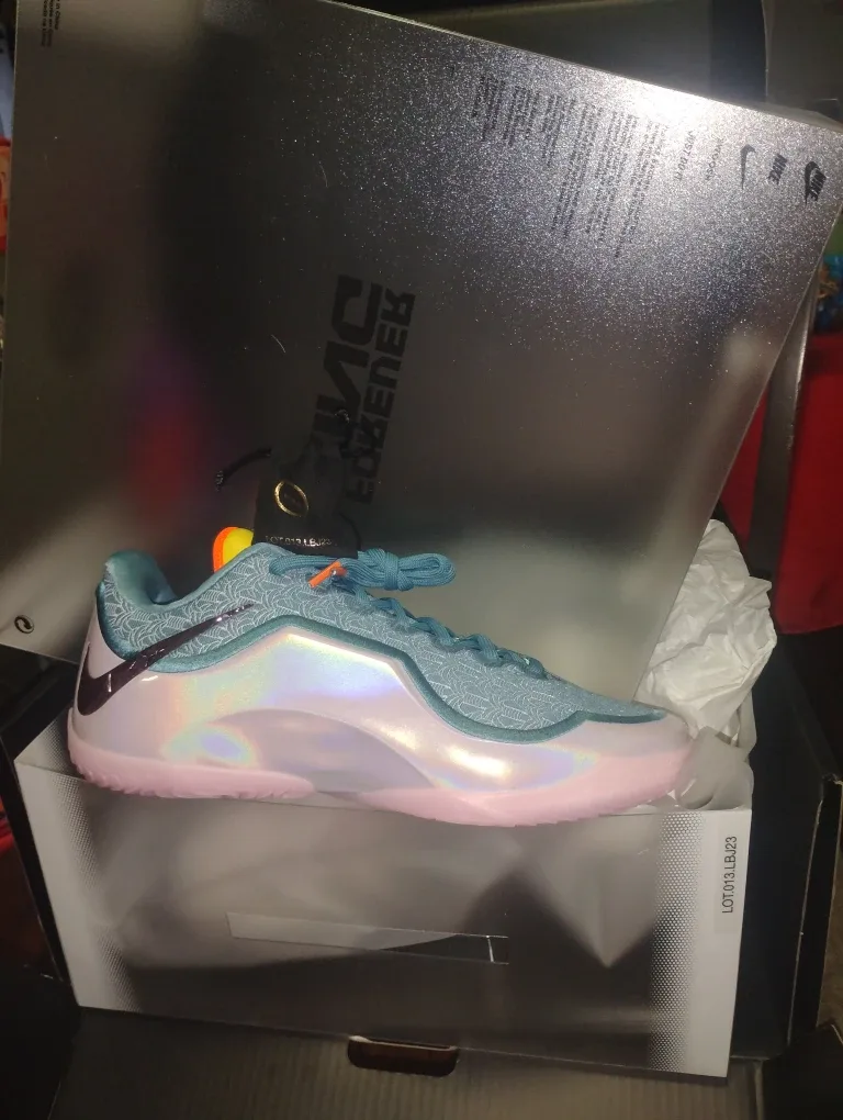 Nike LeBron XX Smokey Blue Multi-Color Size 14.5 image indicator(6)