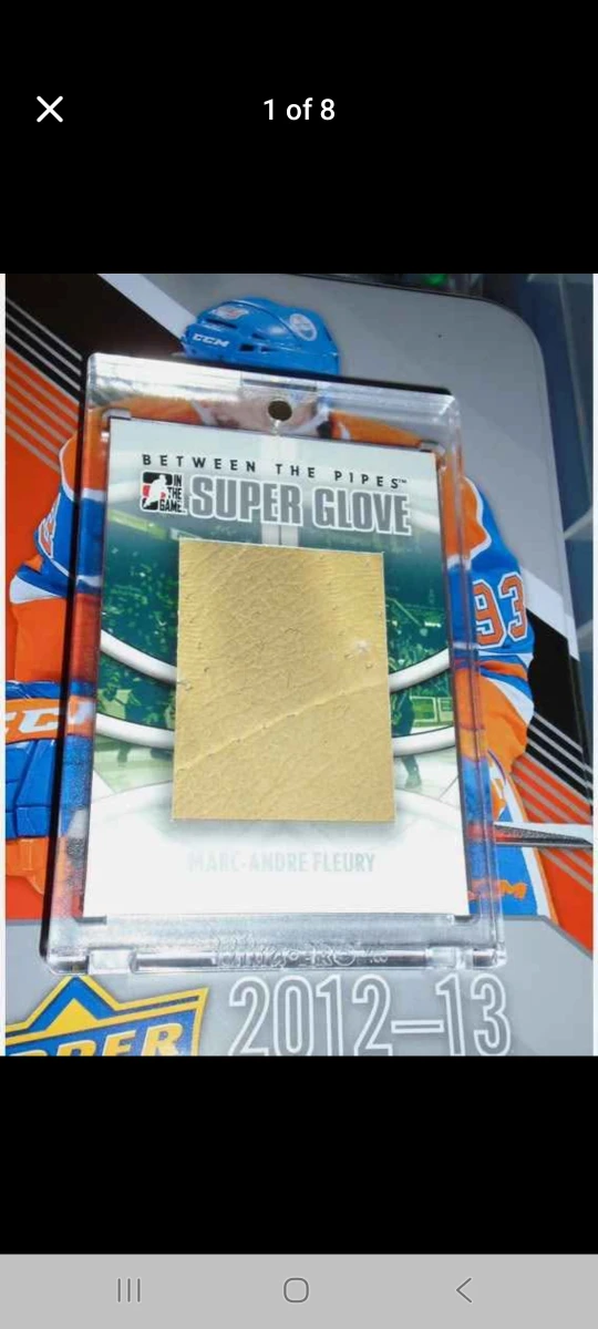 Marc-Andre Fleury Super Glove. ITG, Leather relic Card - photo 2