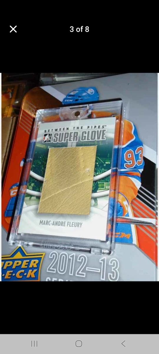 Marc-Andre Fleury Super Glove. ITG, Leather relic Card - photo 3