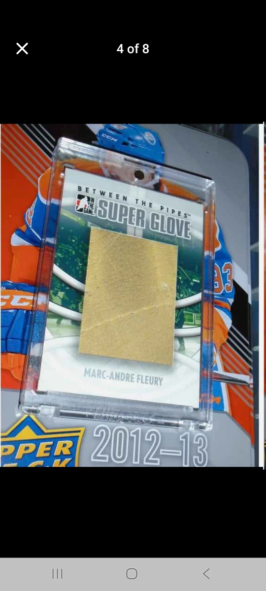 Marc-Andre Fleury Super Glove. ITG, Leather relic Card - photo 4